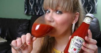 Melissa Ibbitson eats tomato sauce at least three times a day