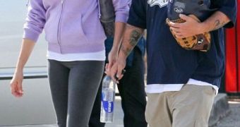 Kevin Federline and his pregnant girlfriend Victoria Prince
