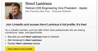 Henri Lamiraux LinkedIn profile