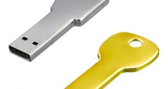 Green House prepares key-shaped USB flash drives