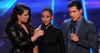 Khloe Kardashian and Mario Lopez were co-hosts of the latest season of X Factor USA