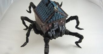 3D printed spider house