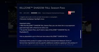 The Killzone: Shadow Fall Season Pass is available on PSN
