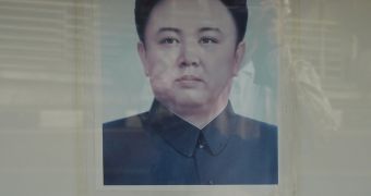 Kim Jong II portrait