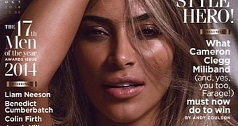 Kim Kardashian Bares Absolutely All in New Spread for British GQ
