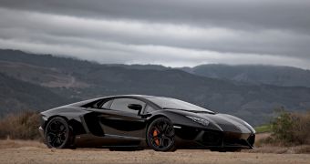 Kanye West's new Lamborghini, a present from girlfriend Kim Kardashian