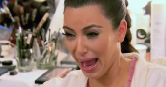 Kim Kardashian bawls her eyes out on her reality show, explaining how her marriage is over