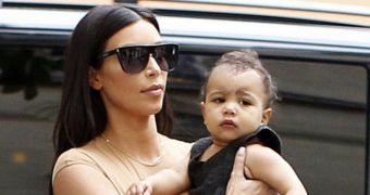 Kim Kardashian might be fun and games, but she's also a strict mother, she says