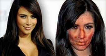 Here is what Kim Kardashian would look like if she was on meth