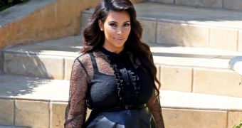Kim Kardashian Does Jay Leno, Says Only Bullies Would Call a Pregnant Woman Fat