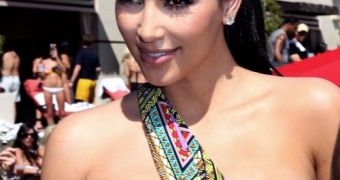 Kim Kardashian used to wax the baby hairs on her forehead, she admits