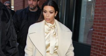 Kim Kardashian aka “the Marilyn Monroe of our times” takes a stroll in NYC