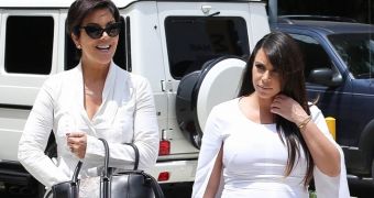 Kim Kardashian makes first post-baby appearance on mom’s show just in time to boost ratings