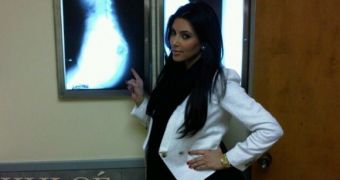 Kim Kardashian gets ultimate proof she doesn’t have backside implants: an X-ray