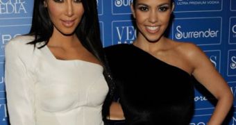 Kim and Kourtney Kardashian talk their new reality show on E!, dating and business