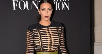 Kim Kardashian attended Paris Fashion Week earlier this week, sans Kanye West