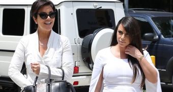 Kris Jenner and her daughter / client Kim Kardashian