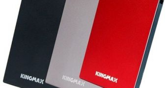 Kingmax unveils 640GB portable HDD