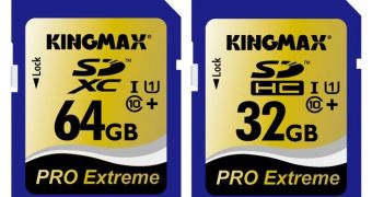 Kingmax Pro Extreme memory cards