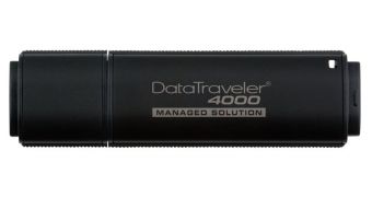 Kingston unveiles secure DataTraveler flash drive
