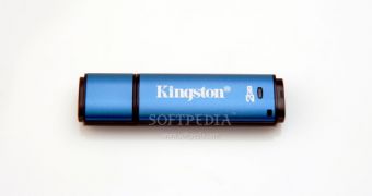 The Kingston DataTraveler Vault Privacy USB Flash Drive