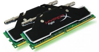 Kingston unveils water-cooled HyperX DDR3
