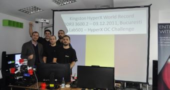 Kingston HyperX and Lab501 take memory world record by reaching DDR3-3600 (1800MHz)