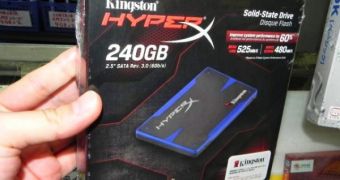Kingston HyperX SSD reaches retail