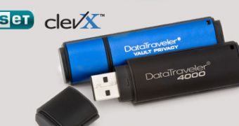 Kingston DataTraveler 4000 (DT4000) and DataTraveler Vault − Privacy (DTVP)