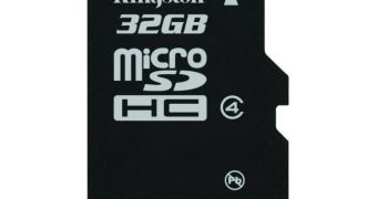 Kingston unveils 32 GB microSDHC