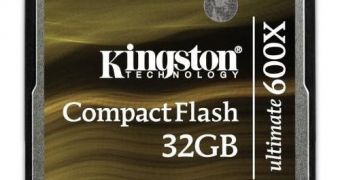 Kingston unleashes the CompactFlash ultra 600x card