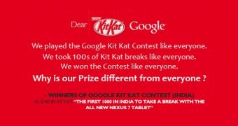 Indian Nexus contest winners want Google to make things right