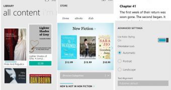 Kobo Books for Windows Phone (screenshots)