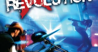 The cover of Konami's Rock Revolution