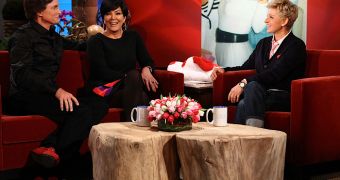 Kris, Bruce Jenner Defend Kim Kardashian on Ellen