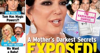 Old diaries say Kris Jenner was a horrible mom, would beat and abuse Kim Kardashian