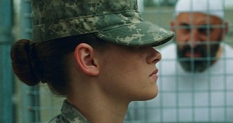 Kristen Stewart talks about terrorists and prison life after her role in "Camp X-Ray"