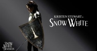 Kristen Stewart in first promotional photo for the upcoming “Snow White” film
