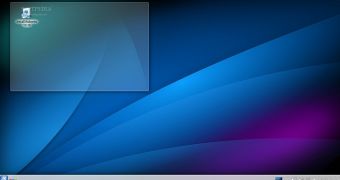 Kubuntu 13.10 Alpha 2 desktop