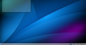 Kubuntu 14.10 Beta 2 desktop