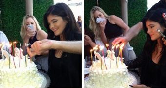 Kylie Jenner parties on 16th birthday
