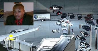 28-year-old Dicarlo Bennett has been placed under arrest in the LAX dry ice bomb case