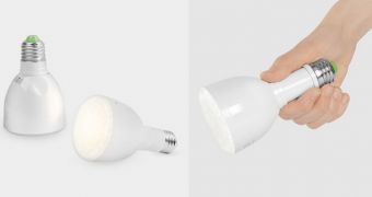 LED flashlight bulb