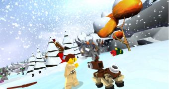 LEGO Universe Gets Limited Time Frostburgh Area