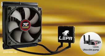 Lepa's HDB120 water cooling solution
