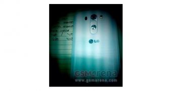 Allegedly leaked photo of LG G3's back cover