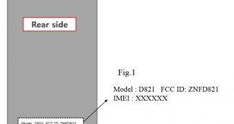 LG D821 at the FCC