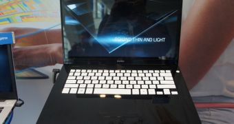 LG Shuriken Eighteen ultrabook with Intel Ivy Bridge CPU