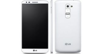 White LG G2