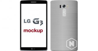 LG G3 mock-up